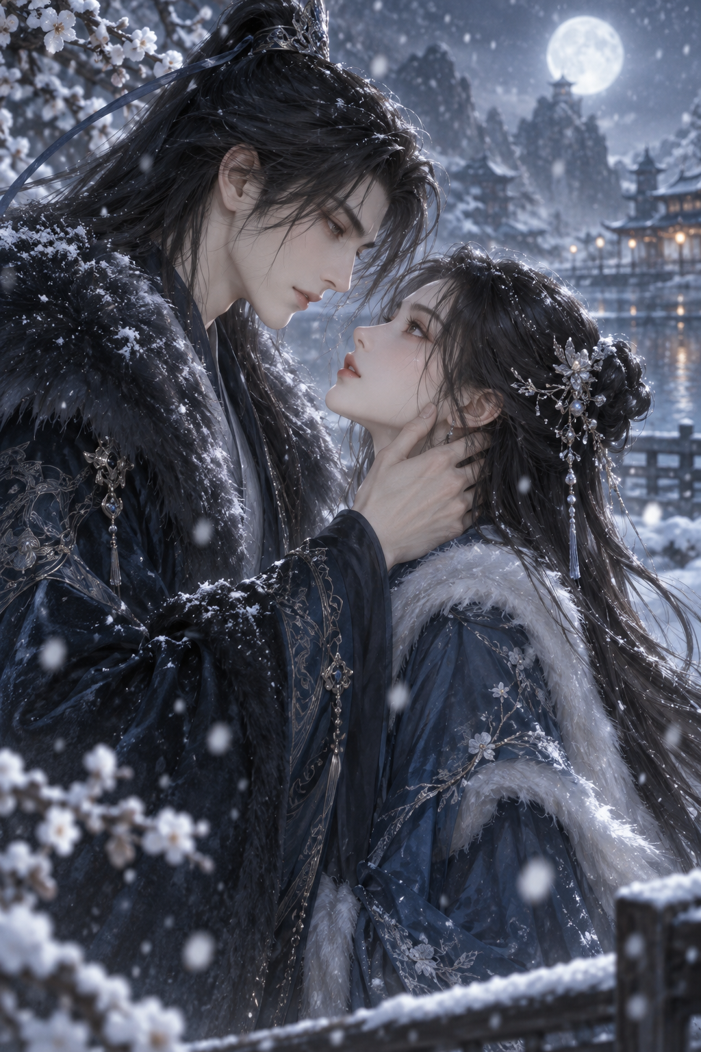 雪落长夜海报